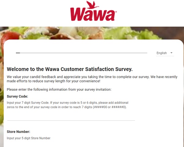 mywawavisit survey homepage